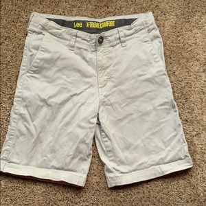 Lee x-treme comfort khaki shorts